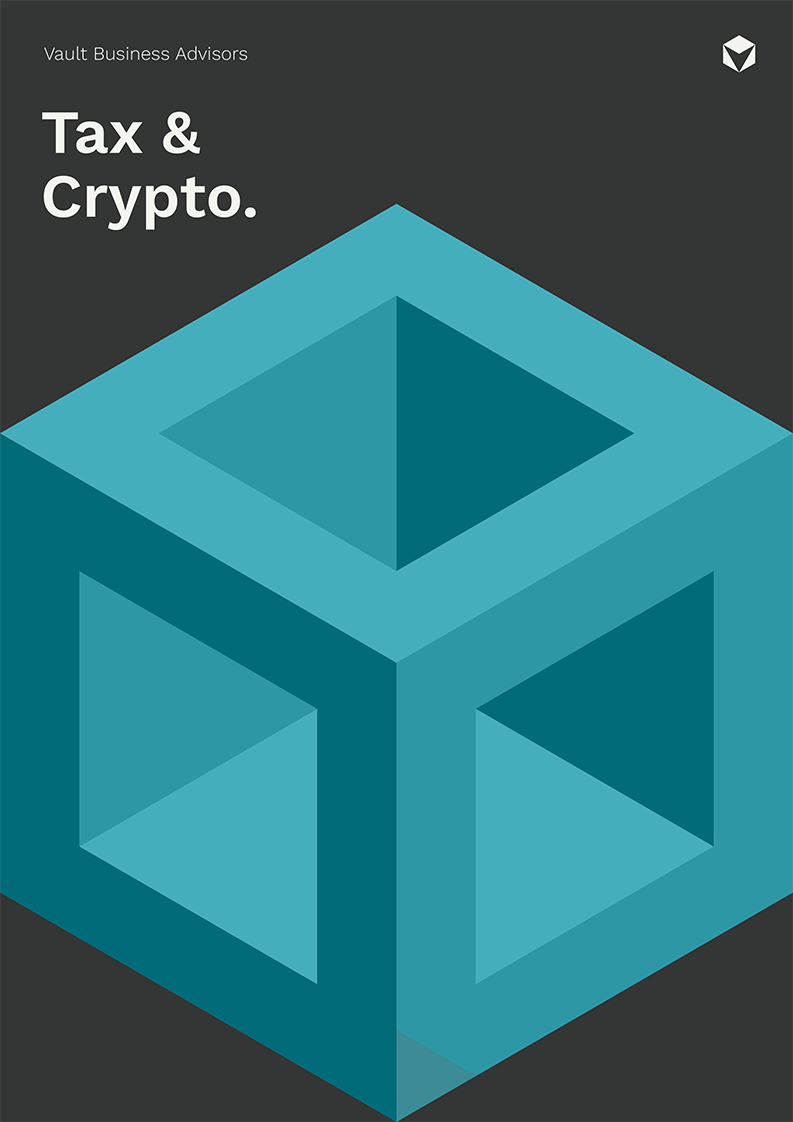 Vault Tax and Crypto Ebook cover.